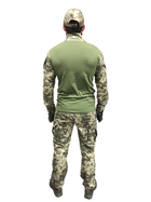 Камуфляжний костюм ЗСУ піксель: сорочка убакс Ubacs та штани Комбат Combat розмір 48 зріст 173-179 - зображення 6