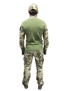Камуфляжный костюм ЗСУ пиксель : рубашка убакс Ubacs и штаны Комбат Combat размер 52 рост 173-179 - изображение 4