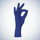 Одноразові рукавички нітрилові нестерильні без пудри Ampri Cobalt Basic Plus сині 200 шт Розмір XL - изображение 2
