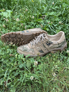 Кросівки літні тактичні, взуття для військових KROK K1, 47 розмір, хакі, 03.47 - зображення 1