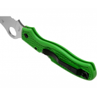 Нож Spyderco Atlantic Salt Serrator Green (C89FSGR) - изображение 5