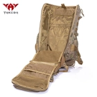 Рюкзак тактичний військовий з кишенею для автомата YAKEDA 55L Multicam KYF048 - зображення 3