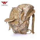Рюкзак тактичний військовий з кишенею для автомата YAKEDA 55L Multicam KYF048 - зображення 4