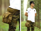 Армейская набедренная сумка Защитник 153 хаки - изображение 12