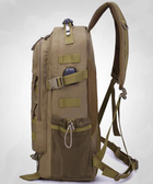 Рюкзак тактический MHZ L02 35 л, песочный - изображение 3