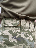 Військові тактичні штани ріп-стоп ЗСУ Розмір L 50 четвертий зріст хакі - зображення 6