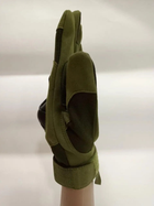 Перчатки тактические полнопалые с защитой L олива 043-3-2022 - изображение 3
