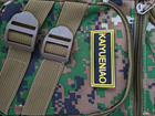 Армейская тактическая набедренная сумка 27х30х8 см Оливковый - изображение 3