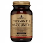 Витамин Д3, Vitamin D3 25 mcg (1000 IU), Solgar, 25 мкг, 90 таблеток (SOL-03310)
