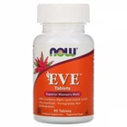 Вітаміни для жінок Єва, Eve, women's Multi, Now Foods, 90 таблеток (NOW-03796)