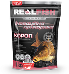 Прикормка REALFISH Карп Клубника 1000г (210303)