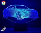 3D нічник "Автомобіль 21" (ЗБІЛЬШЕНИЙ ЗОБРАЖЕННЯ) + пульт ДУ+ мережевий адаптер +батарейки (3ААА) 3DTOYSLAMP