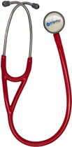 Стетоскоп кардіологічний двосторонній Oromed ORO SF-501 Red (5907222589267_red) - зображення 1