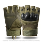 Тактичні безпалі рукавички Tactical Gloves Z902 XL пісочні - зображення 2