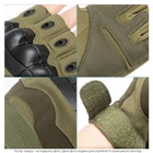 Тактичні безпалі рукавички Tactical Gloves Z902 XL пісочні - зображення 3