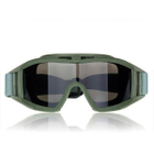 Удароміцні тактичні окуляри зі змінними лінзами Optimum CSGB - зображення 2