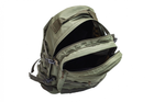 Тактический походный крепкий рюкзак 40 литров цвет Олива Хаки 161-2 MS - изображение 6