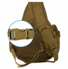 Армійський тактичний рюкзак 20L Захисник 119 хакі - зображення 4