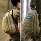 Тактический рюкзак с боковым входом Защитник 100 хаки - изображение 11