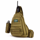 Тактический рюкзак с боковым входом Защитник 100 хаки - изображение 13