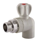 Кран радиаторный угловой Vsplast PPR ф25x3/4″ 2026 000003480