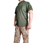 Рубашка поло военная для ЗСУ зеленая ХL (52) - изображение 4