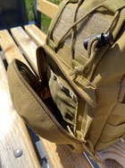 Тактичний рюкзак Tactic Backpack сумка на плече 10л 28х10х20 см (Koyot) - зображення 7
