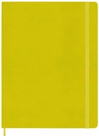 Блокнот Moleskine Silk великий 19 х 25 см в лінію солом'яно-жовтий