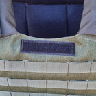 Защитный жилет под плиты с 3мя подсумками на липучке, зеленый - изображение 8