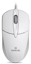 Мышь REAL-EL RM-211 White USB