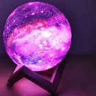 Настольный светильник 3D Космос сенсорное управление 16 цветов ночник
