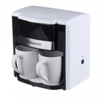 Капельная кофеварка на 2 чашки Domotec MS-0706 White