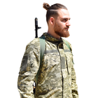 Ремень оружейный трехточковый для АК / AR Ukr Cossacks хаки - изображение 6