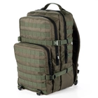 Рюкзак тактичний 35 літрів об'єм, чоловічий тактичний рюкзак 35л, водовідштовхуючий оксфорд, відділ для ноутбука до 17", Bounce ar. RT-35L, колір хакі (зелений) - зображення 3