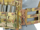 Тактичний Військовий Каркасний Ремінь з Системою Швидкого Скидання - Coyote Brown - зображення 4