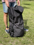 Сумка-баул рюкзак для речей 120 л.VS Teb чорний - изображение 3