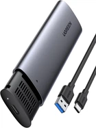 Корпус карман для жестких дисков UGREEN M.2 SATA NGFF SSD Enclosure B-Key 5 Гбит/с A to C Cable 50cm (CM400)