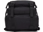 Рюкзак тактичний ANH 45л Чорний Black Military Tactical Backpack 40\50 - зображення 5