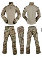 Тактичний військовий костюм YAKEDA G3 Multicam Убакс та Штани із захистом колін М Multicam YK0020807 - зображення 1