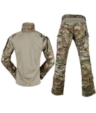 Тактичний військовий костюм YAKEDA G3 Multicam Убакс та Штани із захистом колін XXL Multicam YK0020807-3 - зображення 6