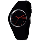 Жіночий наручний годинник Skmei Rubber Black 9068 ( 10242 )