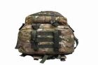 Тактичний похідний міцний рюкзак 40 літрів колір мультікам 161-1 KS - зображення 3