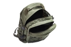 Тактичний похідний міцний рюкзак з органайзером на 40 літрів Олива Хакі 161-2 KS - зображення 4