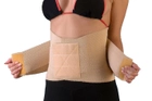 Корсет пояс для спини і талії утягуючий ортопедичний еластичний поперековий з ребрами жорсткості ВІТАЛІ розмір №2 (2907) - зображення 3