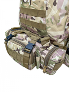 Рюкзак тактический штурмовой зсу 50 л, рюкзак военный мультикам, походный ВСУ - зображення 3