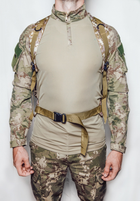 Рюкзак тактический зсу 65л, рюкзак военный коричневый пиксель, тактический рюкзак ВСУ - изображение 5