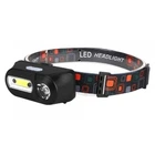 Налобный фонарик Bailong BL-1801A /1804A COB XPE + сенсор 18650 usb