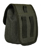 Поясной чехол-сумка для переноски тактических наушников 125 х 140 х 80 мм Оливковая - изображение 3