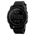 Спортивные часы мужские SKMEI влагозащита 5атм 1257 Black