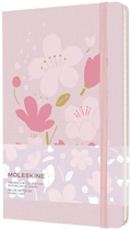 Записная книга Moleskine Sakura 13 х 21 см 240 страниц в линию Розовая (8056420857429) - изображение 1